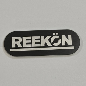 Silk Screen Printed Aluminum label (2)